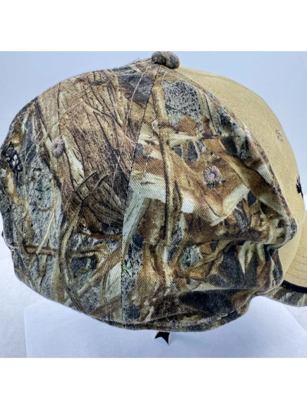 Ducks Unlimited Camouflage Cap Adjustable Strap Embroidered Logo DU Leader Hat